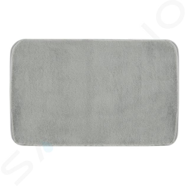 Sapho Accessoires de salle de bains Gedy - Tapis de salle de bains 50 x 80 cm, avec antidérapant, gris 96FY508008