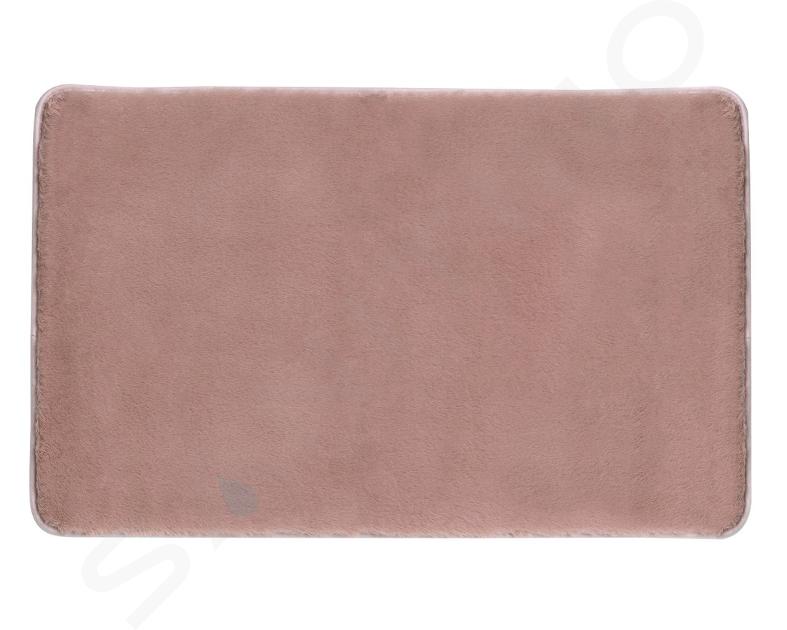 Sapho Accesorios de baño Gedy - Alfombrilla de baño 50x80 cm, con antideslizante, rosa 96FY508010