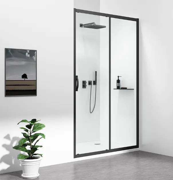Levně Gelco Sigma Simply - Sprchové dveře 110 cm, čiré sklo/černá GS1111B