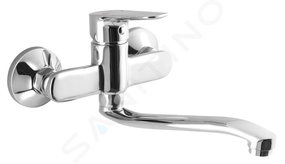 Aqualine Lotta - Mitigeur de lavabo, chrome LT643