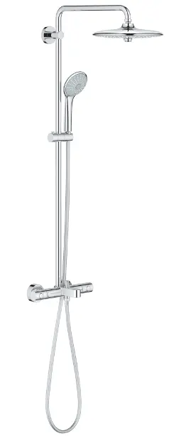 Grohe Euphoria - Sprchový systém 260 s vaňovým termostatom na stenu, chróm 26114001IIJ5