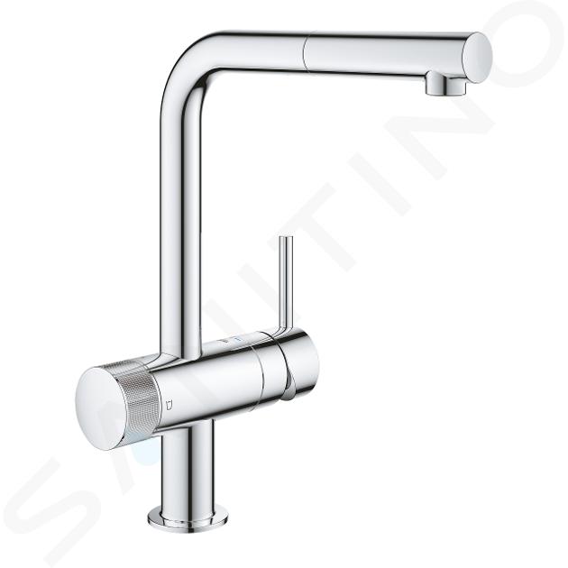 Grohe Blue Pure - Drezová batéria Minta s filtračnou funkciou a výsuvnou koncovkou, chróm 31721000IIJ1