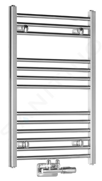 Aqualine Alya - Radiator 80x50 cm, 235 W, chroom LLS301