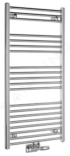 Aqualine Alya - Radiator 119x60 cm, 402 W, chroom LLS303