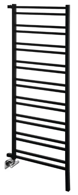 Sapho Metro Space - Grijaće tijelo 55x143 cm, 525 W, mat crna IR438B
