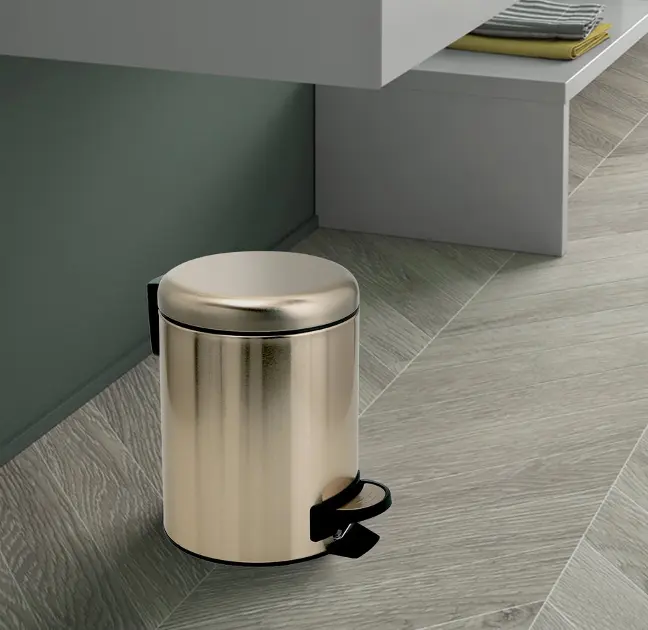 Sapho Accesorios de baño Gedy - Escobilla de WC de pared con soporte, negro  mate/cristal satinado PI330314