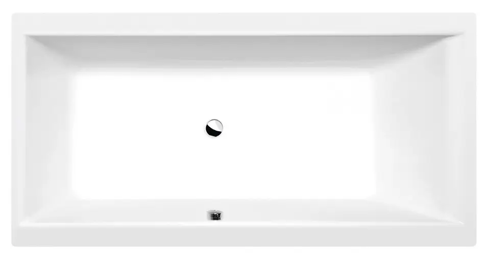 Polysan Cleo - Bañera de 180x90 cm, blanco mate. 13111.11