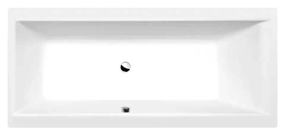Polysan Cleo - Bañera de 180x80 cm, blanco mate. 95611.11