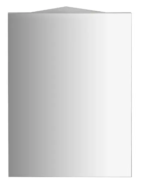 Aqualine Zoja - Armario con espejo, 72x37x37 cm, 1 puerta, bisagras izq./dcha, blanco 50352
