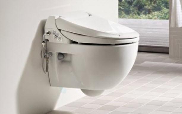 Inodoro inteligente suspendido GEBERIT Aquaclean Tuma Comfort blanco alpino