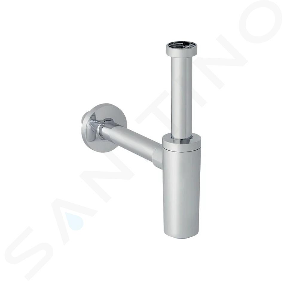 Geberit Accesorios - Sifón recto 1 1/4, cromo 151.035.21.1