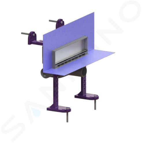 Kessel Scada - Zuhanyzó vályú 36 cm, ráccsal a csempe behelyezéséhez 48000.01M