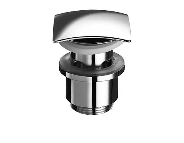 Schell Quad Open - Bocca di erogazione per lavello con scarico QUAD OPEN, cromato 020030699