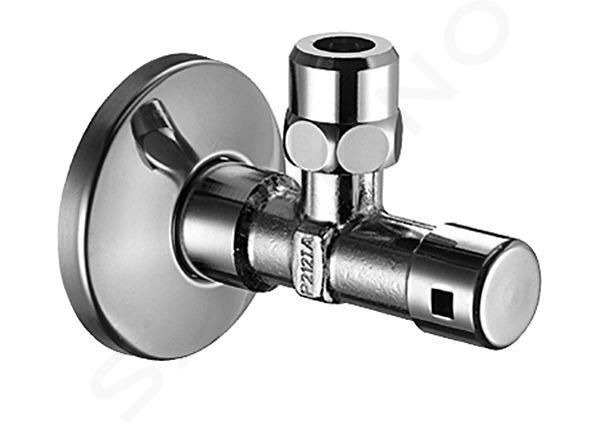 Schell Válvulas angulares - Válvula de control de esquinas con control de seguridad, cromada 049450699