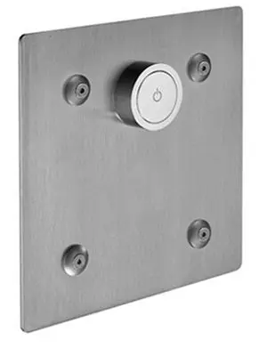 Schell Linus basic - Bedienfeld D-C-V, Unterputz, für Dusche, Edelstahl 019212899