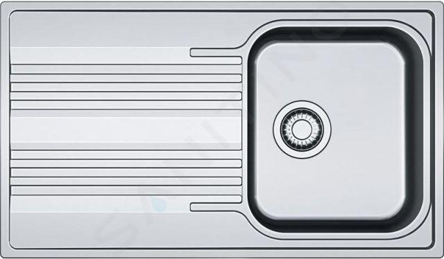 Franke Smart - Nerezový dřez SRX 611-86, 86x50 cm 101.0395.016