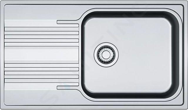 Franke Smart - Dřez SRX 611-86 LB, 86x50 cm, nerez 101.0395.055