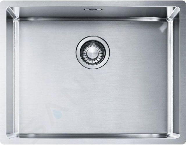 Franke Box - Fregadero BXX 210/110-54, 58x45 cm, acero inoxidable 127.0395.015