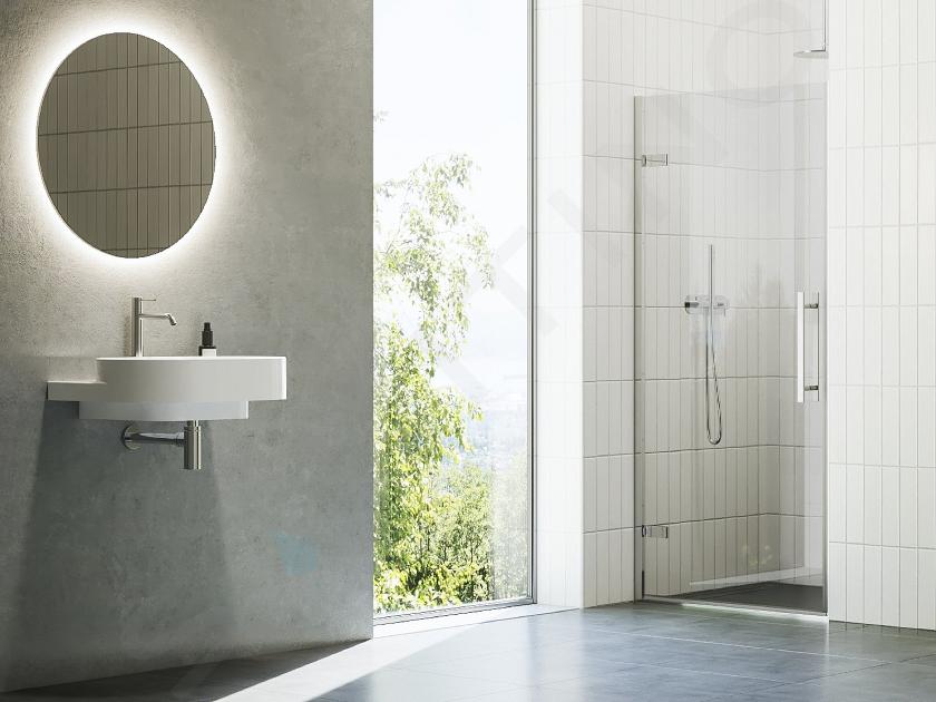 Ravak Cool! - Porte de douche 80x195 cm, chrome/verre clair X0VV40A00Z1