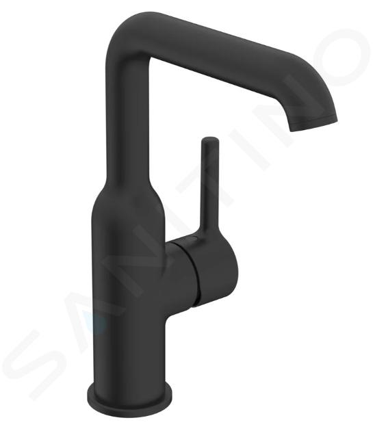 Hansa Vantis - Grifo de lavabo, negro mate 5455220733