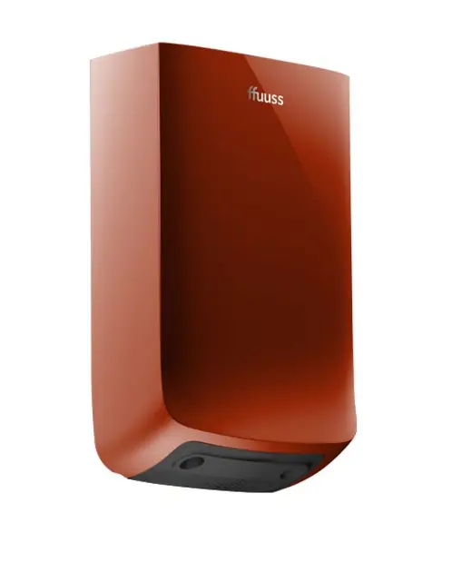 ffuuss eos - Handendroger, rood/zwart HD3.20.6.605.4 | Sanitino.nl