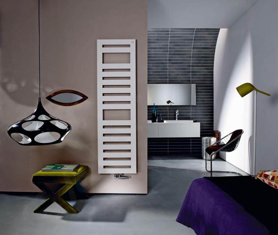 Zehnder Metropolitan Spa - Koupelnový radiátor 175x50 cm, středové připojení 5 cm, bílý lak MET-180-050