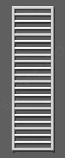 Zehnder Subway - Badkamerradiator 1549 x 450 mm, recht, middenaansluiting 50 mm, wit laqué SUB-150-045