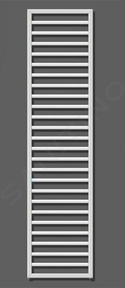 Zehnder Subway - Badkamerradiator 1837 x 450 mm, recht, middenaansluiting 50 mm, chroom SUBC-180-045