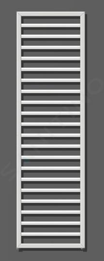 Zehnder Subway - Radiator de baie 1549 x 450 mm, drept, racord central 50 mm, din oțel inoxidabil SUBI-150-045