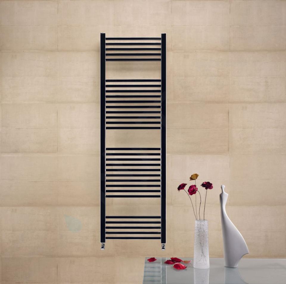 Zehnder Impa - Radiador de baño 118x50 cm, recto, cromado IMPC-120-050