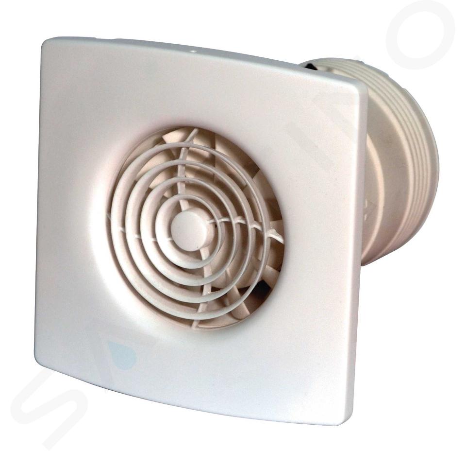 Zehnder Silent - Ventilador de pared y techo silencioso de 100 mm con función básica ZSR100B