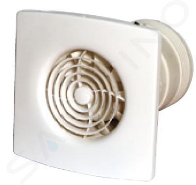 Zehnder Silent - Ventilador de pared y techo silencioso de 100 mm con función de humidostato y temporizador ZSR100HTR