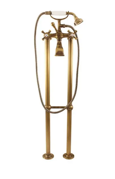 RAV Slezák Morava - Wolnostojąca bateria wannowa, chrom MK350.5/2SM