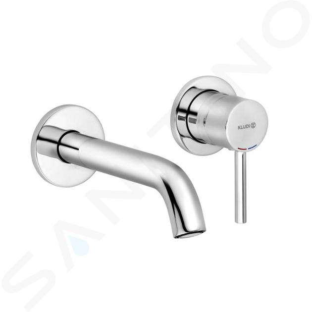 Kludi Bozz - Miscelatore ad incasso a 2 fori per lavabo, cromato 382440576