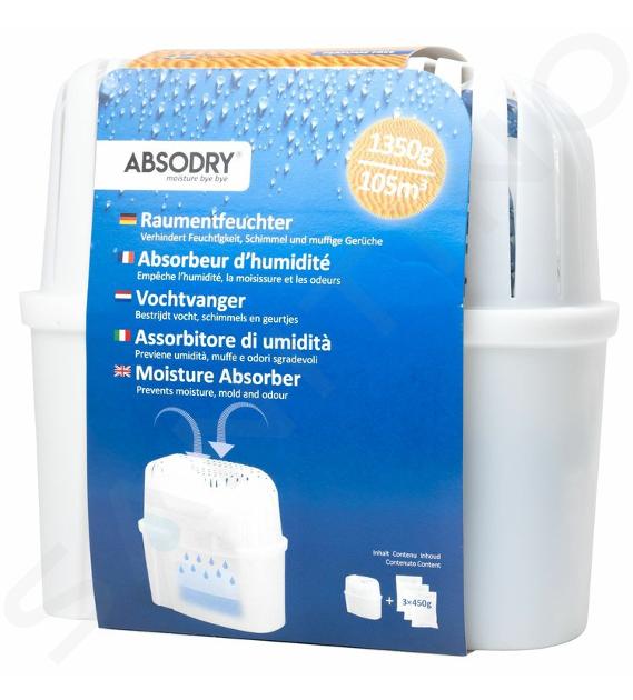 Everbrand Sweden Absodry - Absorbedor de humedad, hasta 105 m3, 1350 g 204-AD-E5V