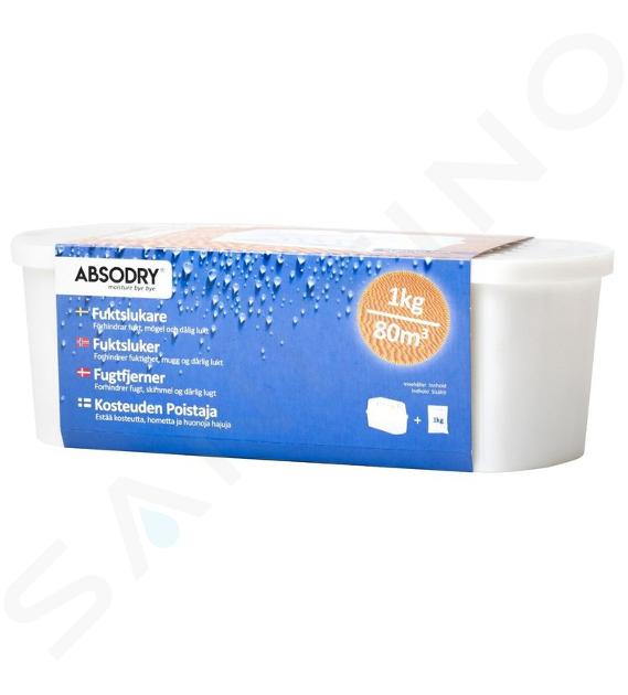 Everbrand Sweden Absodry - Absorbedor de humedad, hasta 80 m3, 1000 g 214-ADC-V