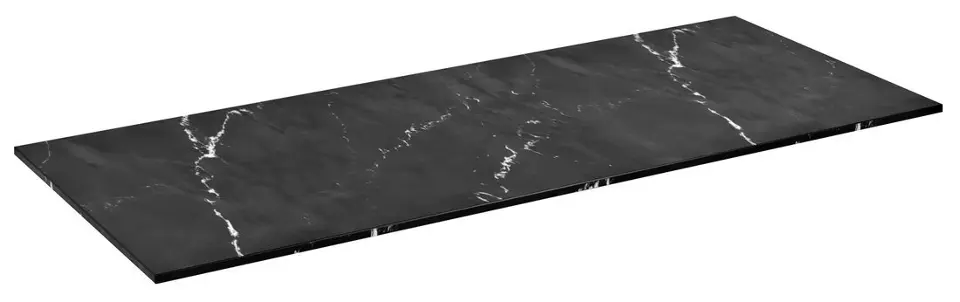 Sapho Skara - Gornja ploča umivaonika, 101 x 46 cm, mat crna CG029-0598