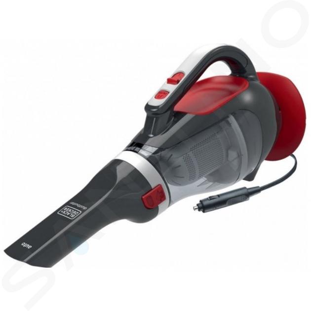 BLACK+DECKER Pulizia - Aspirapolvere per auto, rosso/grigio ADV1200-XJ