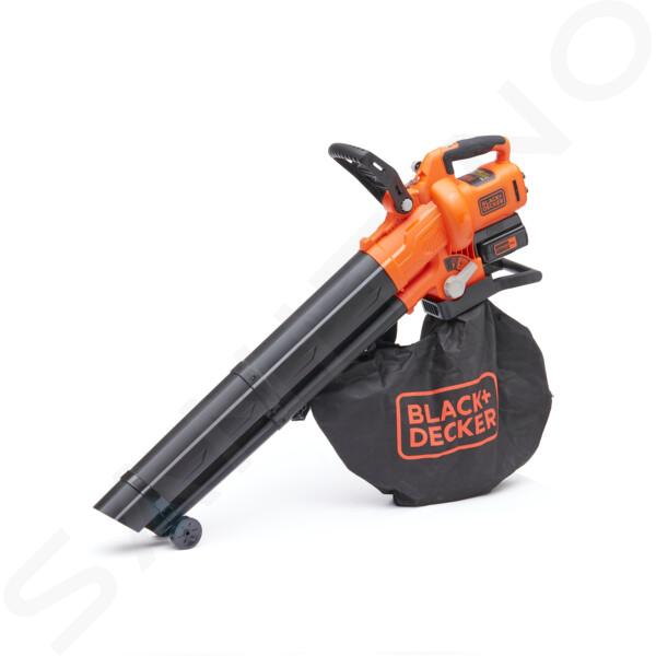 BLACK+DECKER Outils de jardinage - Aspirateur de jardin 3in1 36V sans fil, 1 batterie 2,5 Ah Li-ion, chargeur BCBLV3625L1-QW