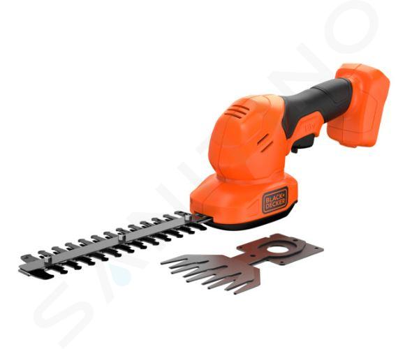 BLACK+DECKER - 3,6V AKU nůžky na keře a trávu, bez baterie a nabíječky BCSS18B-XJ