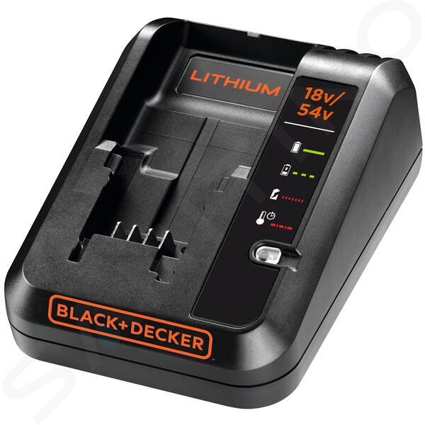 BLACK+DECKER Accesorios - Cargador de 12 A, para baterías de 18/54 V BDC2A-QW