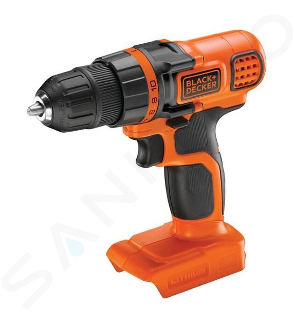 BLACK+DECKER - 18V AKU vrtací šroubovák, bez baterie a nabíječky BDCDD18N-XJ