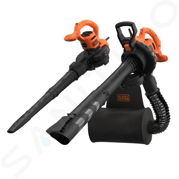 BLACK+DECKER Gartenmaschinen - Elektro-Laubsauger 3-in-1, 2900 W BEBLV290-QS