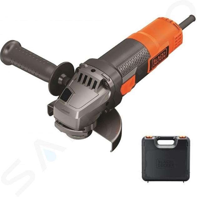 BLACK+DECKER Nářadí - Úhlová bruska 125 mm, 900 W BEG220K-QS