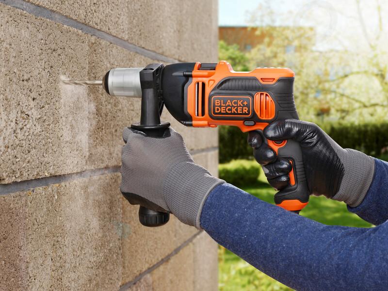 BLACK+DECKER Accessori - Trapano a percussione 850 W, con