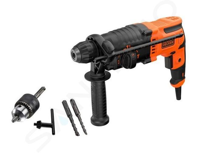 BLACK+DECKER - Kombihammer 650W, mit Zubehör BEHS01-QS