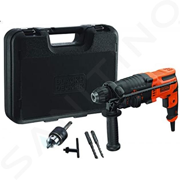 BLACK+DECKER Nářadí - Kombinované kladivo SDS Plus 650 W BEHS01K-QS