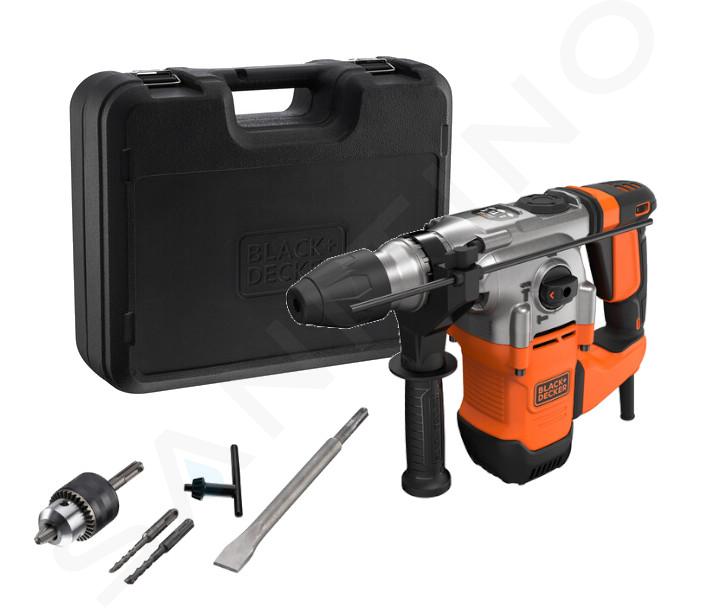 BLACK+DECKER Werkzeuge - Kombinierter Bohr- und Meißelhammer 1250 W BEHS03K-QS