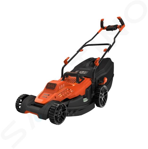 BLACK+DECKER Echipament tehnic pentru grădină - Mașină electrică de tuns iarba 1800 W, rază de acțiune 42 cm BEMW481BH-QS