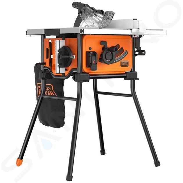 BLACK+DECKER Gereedschap - Tafelcirkelzaag 254 mm, 1800 W BES720-QS